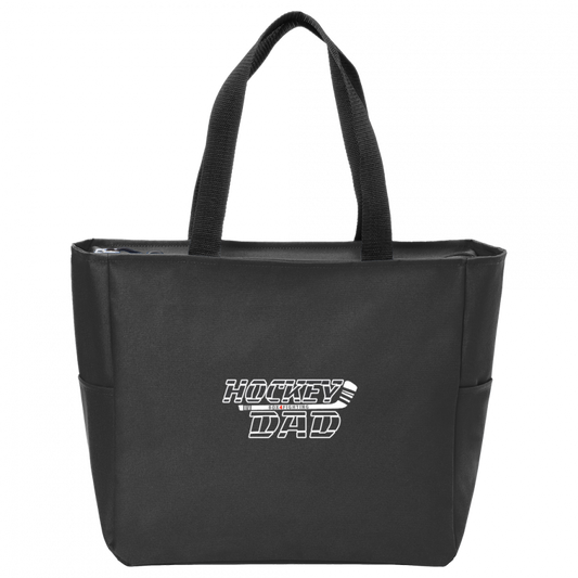 Hockey Dad Zip Tote