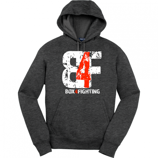 White B4F Logo Hoodie