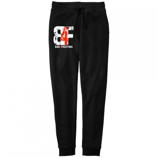 White B4F Logo Joggers