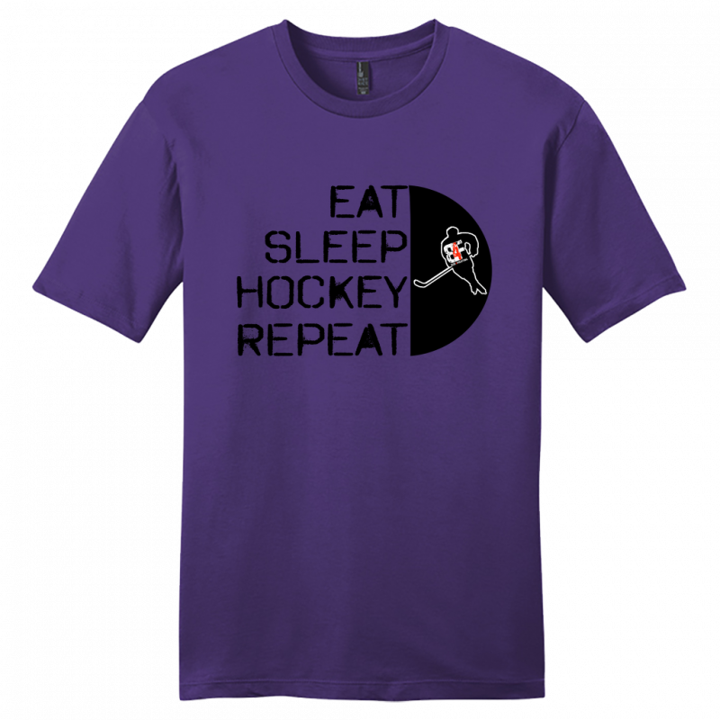 Eat Sleep Hockey Repeat T-Shirt
