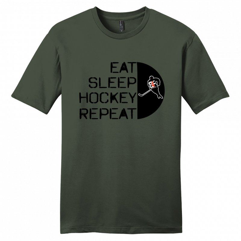 Eat Sleep Hockey Repeat T-Shirt