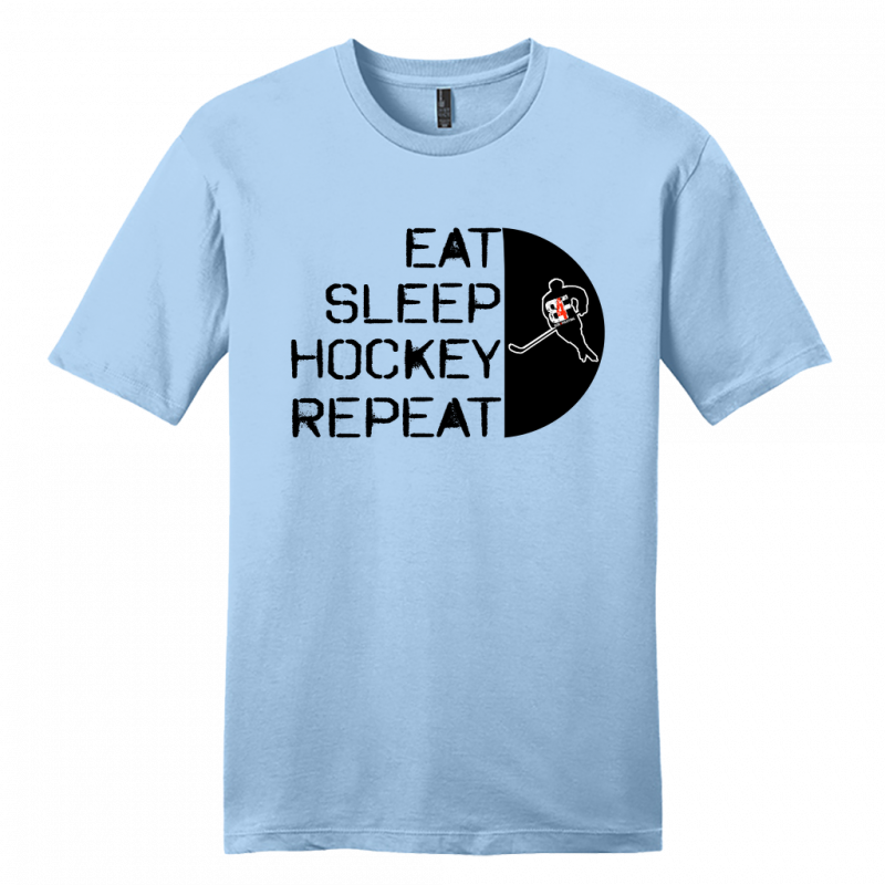 Eat Sleep Hockey Repeat T-Shirt