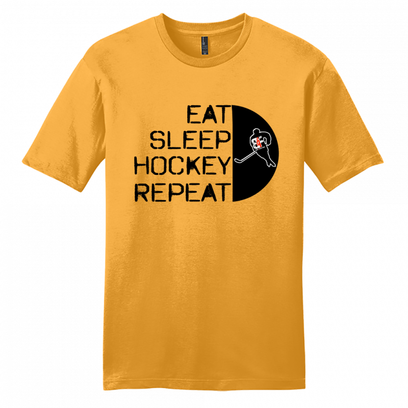 Eat Sleep Hockey Repeat T-Shirt