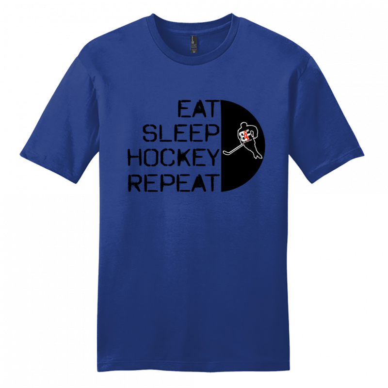 Eat Sleep Hockey Repeat T-Shirt