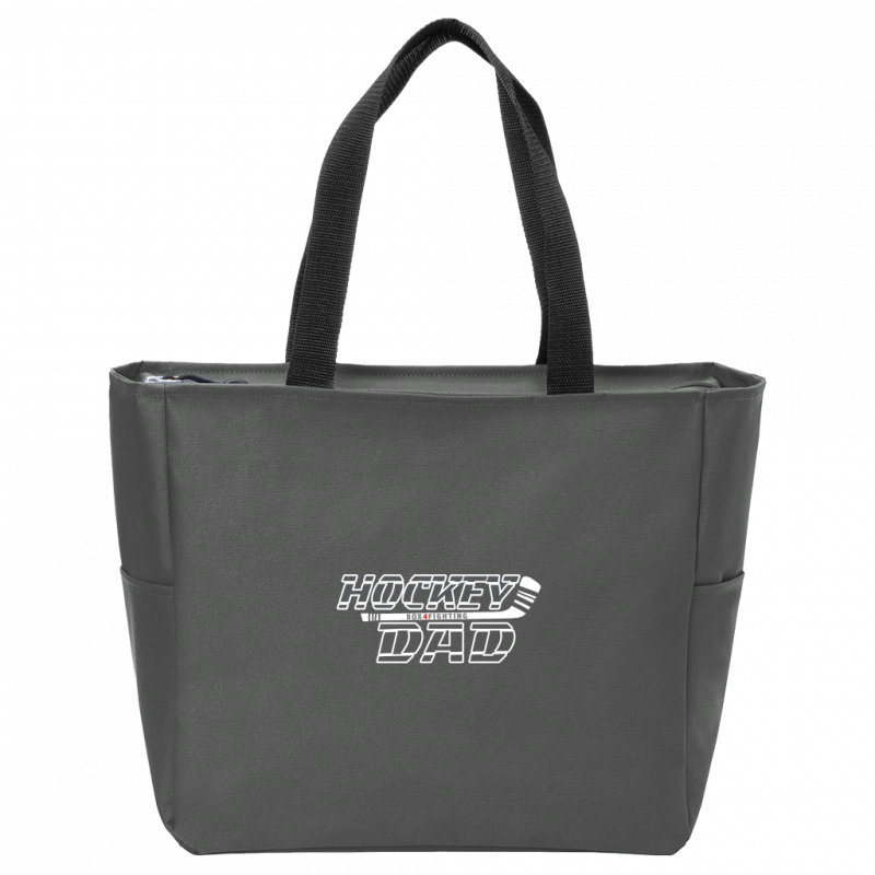 Hockey Dad Zip Tote