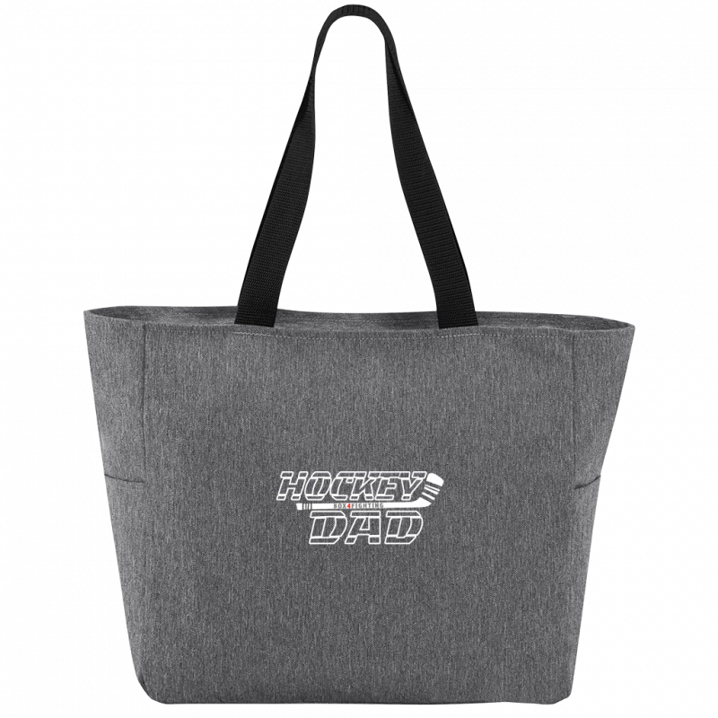 Hockey Dad Zip Tote