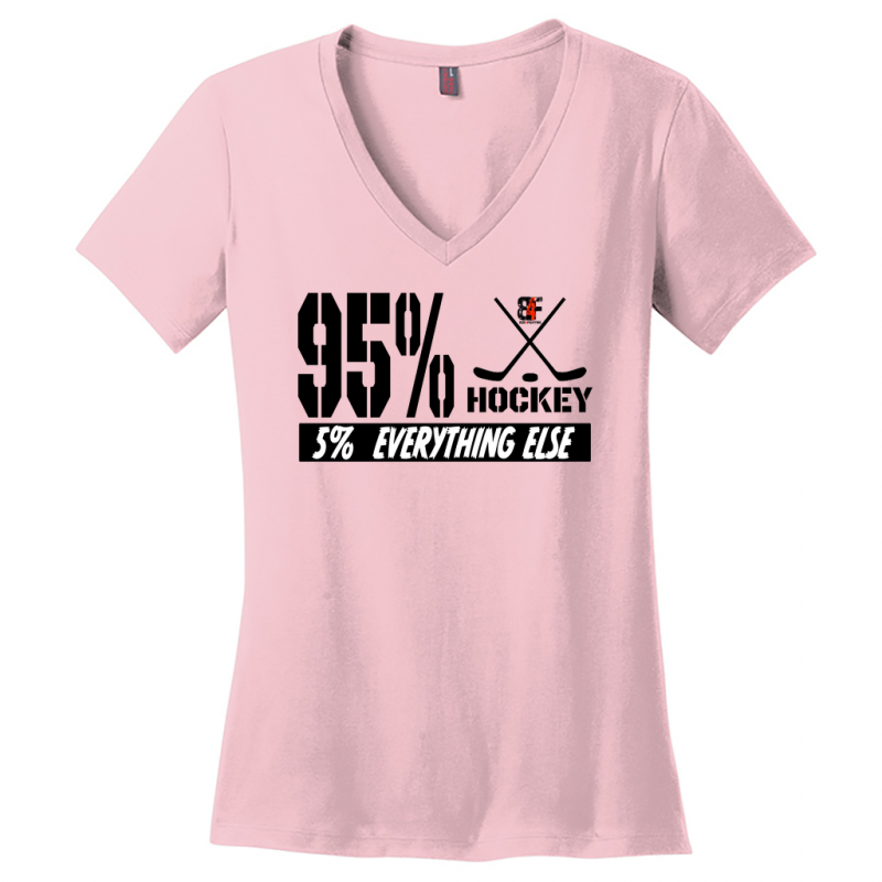 95% Hockey V-Neck