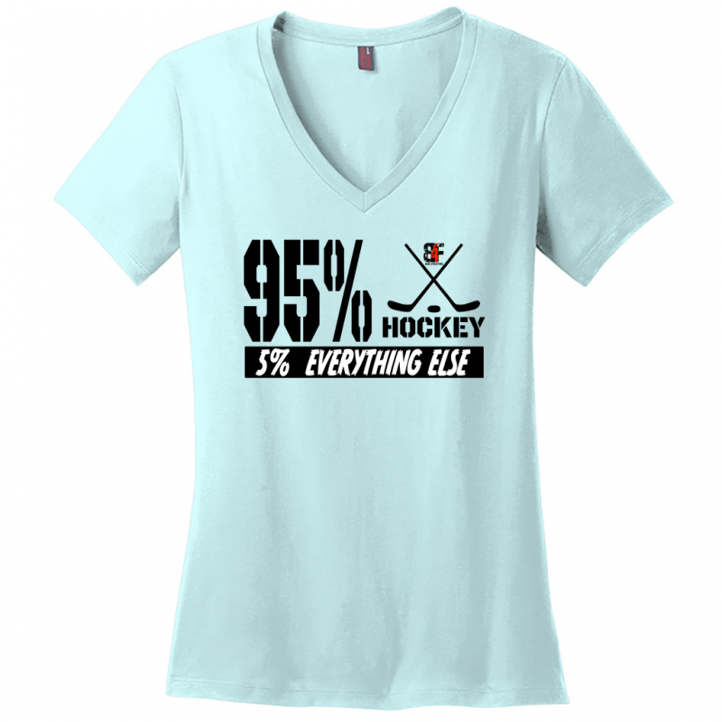 95% Hockey V-Neck