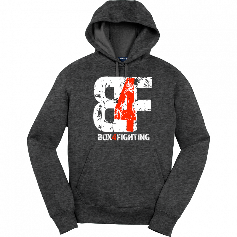 White B4F Logo Hoodie