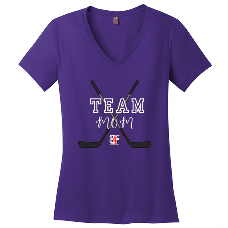 Team Mom V-Neck