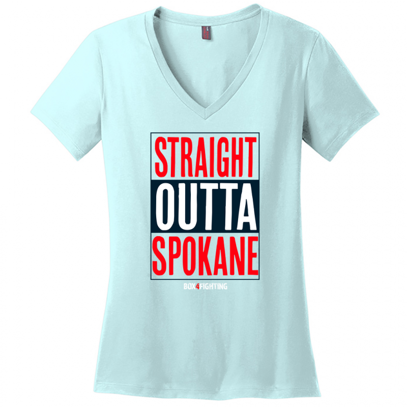 Straight Outta Spokane V-Neck