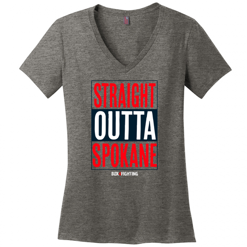 Straight Outta Spokane V-Neck