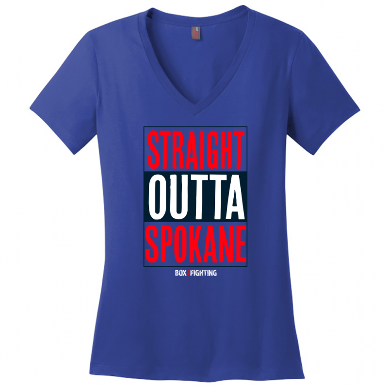 Straight Outta Spokane V-Neck