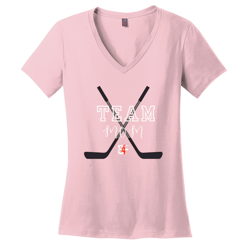 Team Mom V-Neck