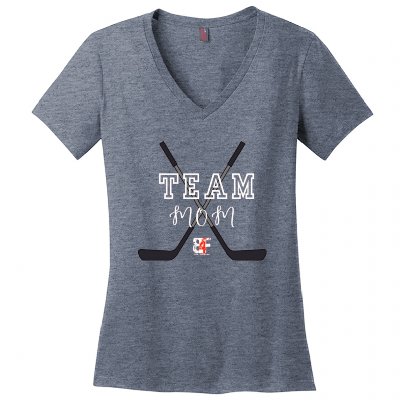 Team Mom V-Neck