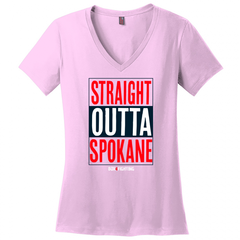 Straight Outta Spokane V-Neck