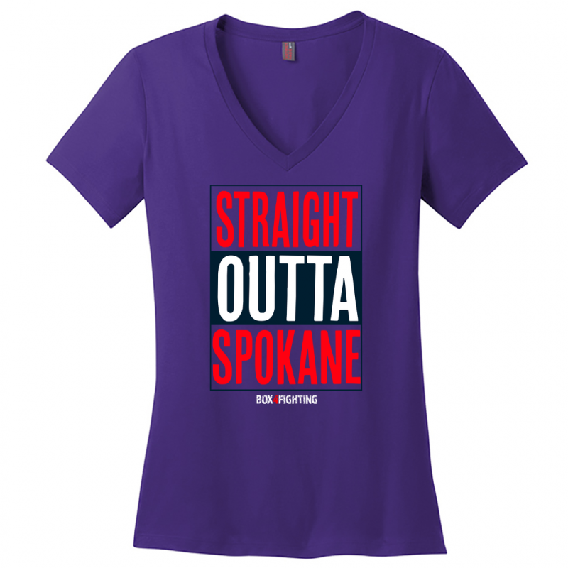 Straight Outta Spokane V-Neck