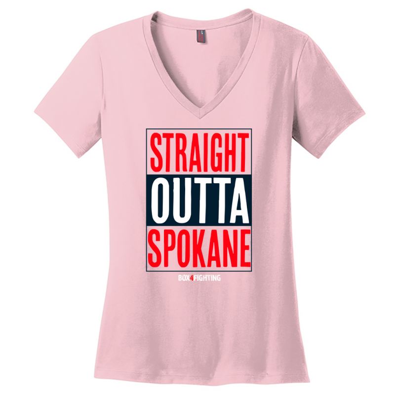 Straight Outta Spokane V-Neck