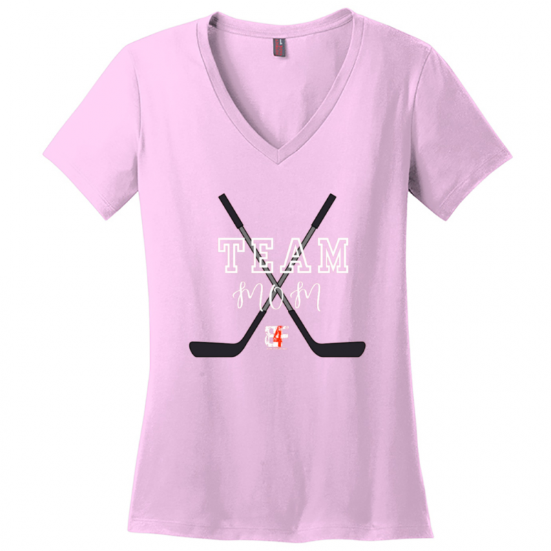 Team Mom V-Neck