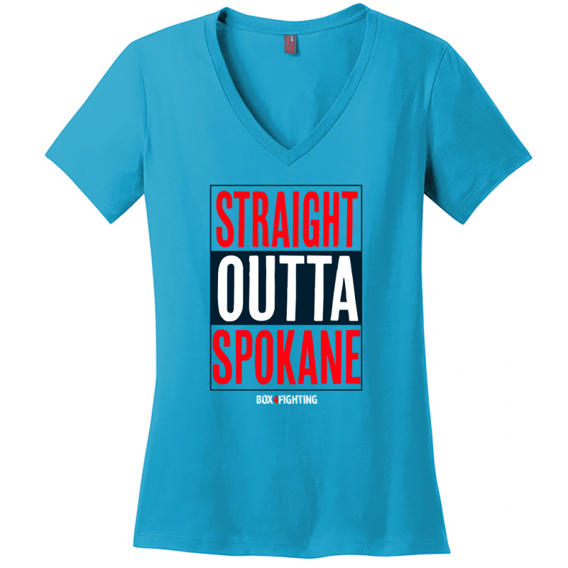 Straight Outta Spokane V-Neck