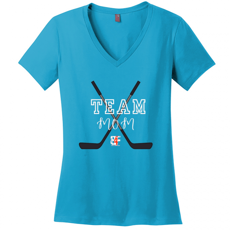 Team Mom V-Neck