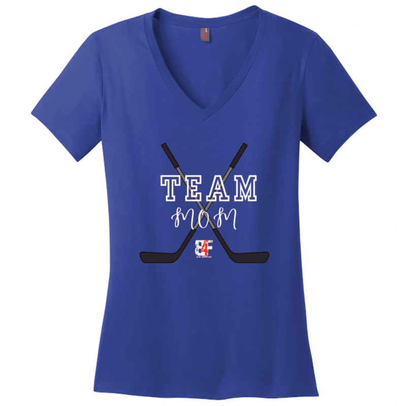 Team Mom V-Neck