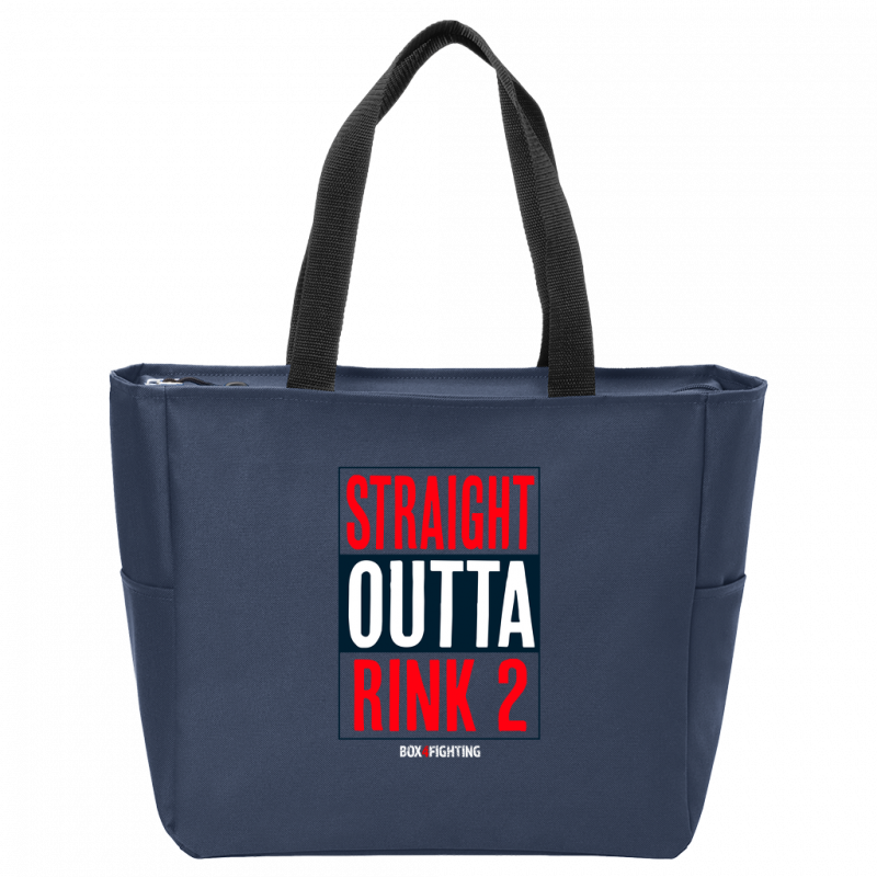 Straight Outta Rink 2 Zip Tote