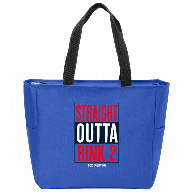 Straight Outta Rink 2 Zip Tote