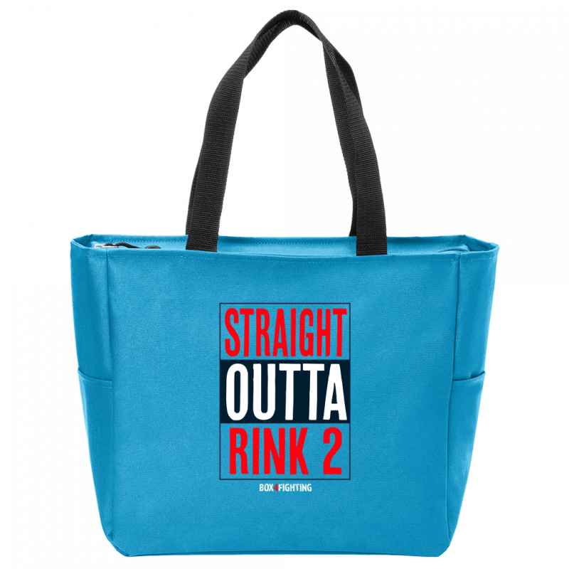 Straight Outta Rink 2 Zip Tote