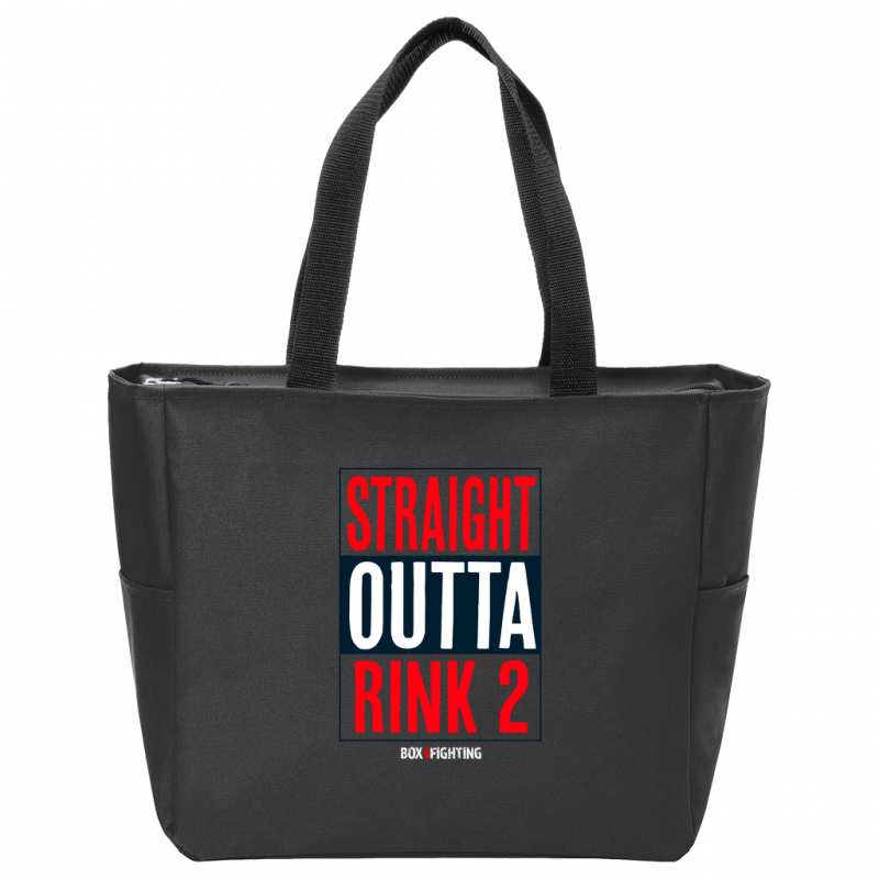 Straight Outta Rink 2 Zip Tote