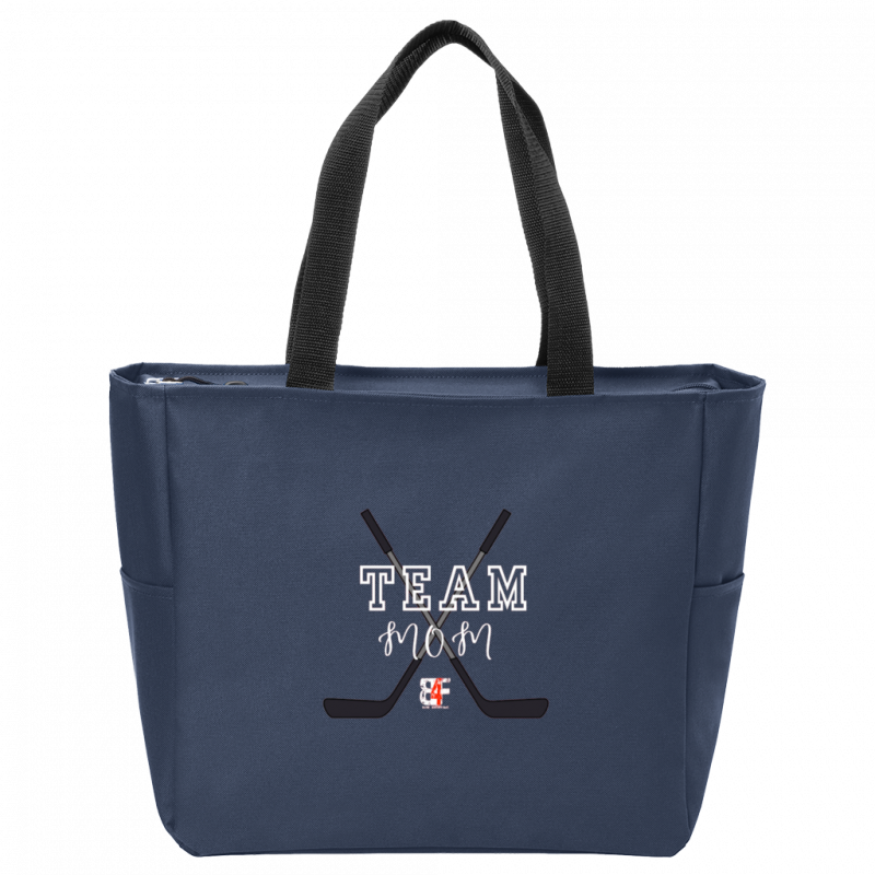 Team Mom Zip Tote