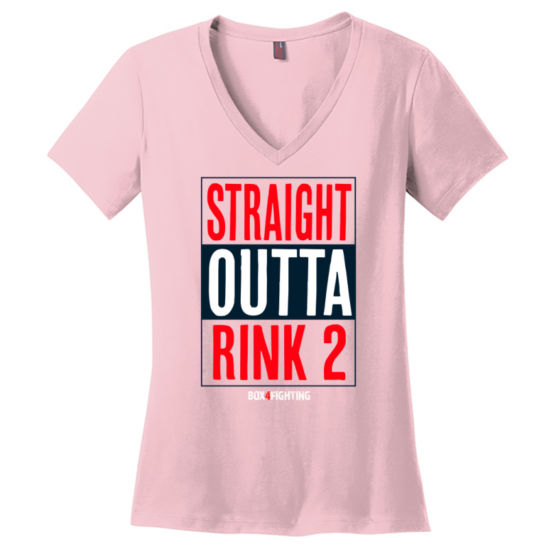 Straight Outta Rink 2 V-Neck