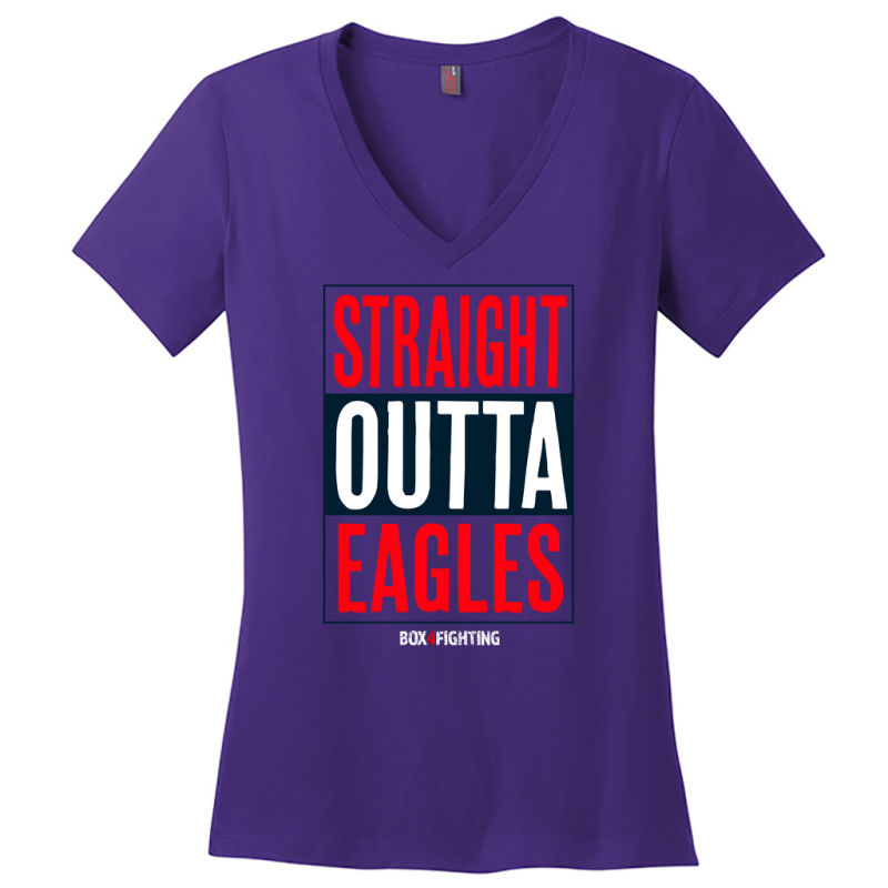 Straight Outta Eagles V-Neck