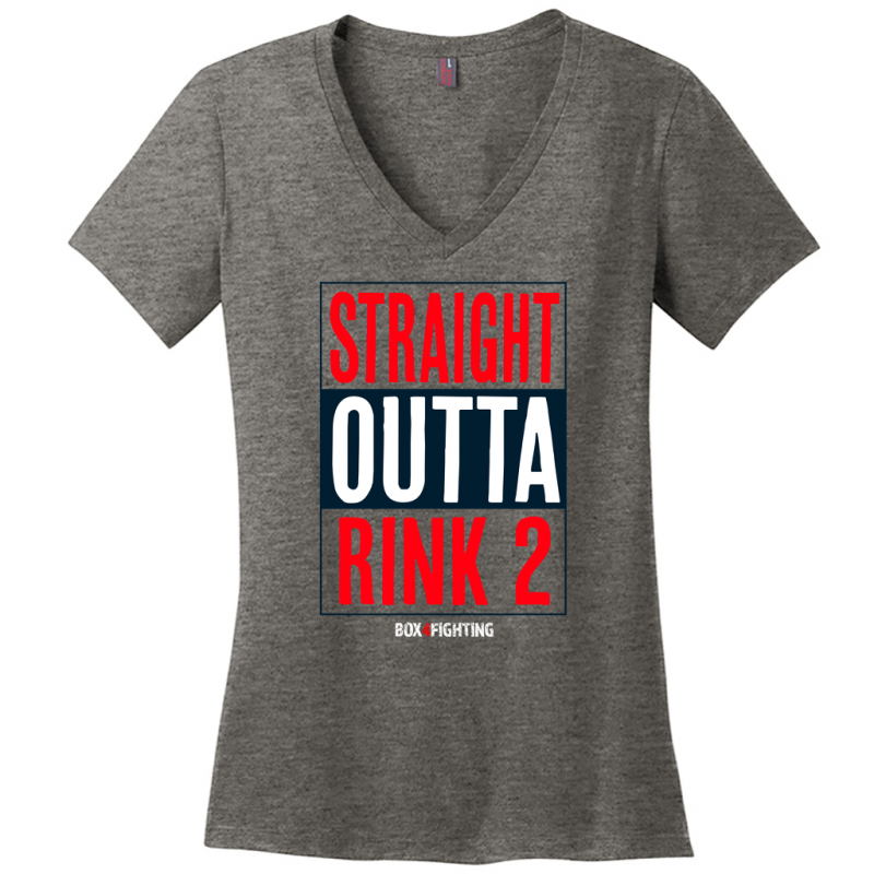 Straight Outta Rink 2 V-Neck