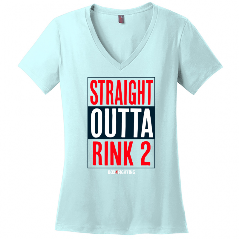 Straight Outta Rink 2 V-Neck