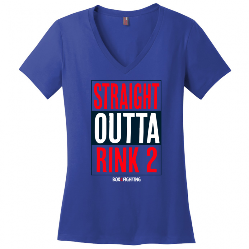 Straight Outta Rink 2 V-Neck