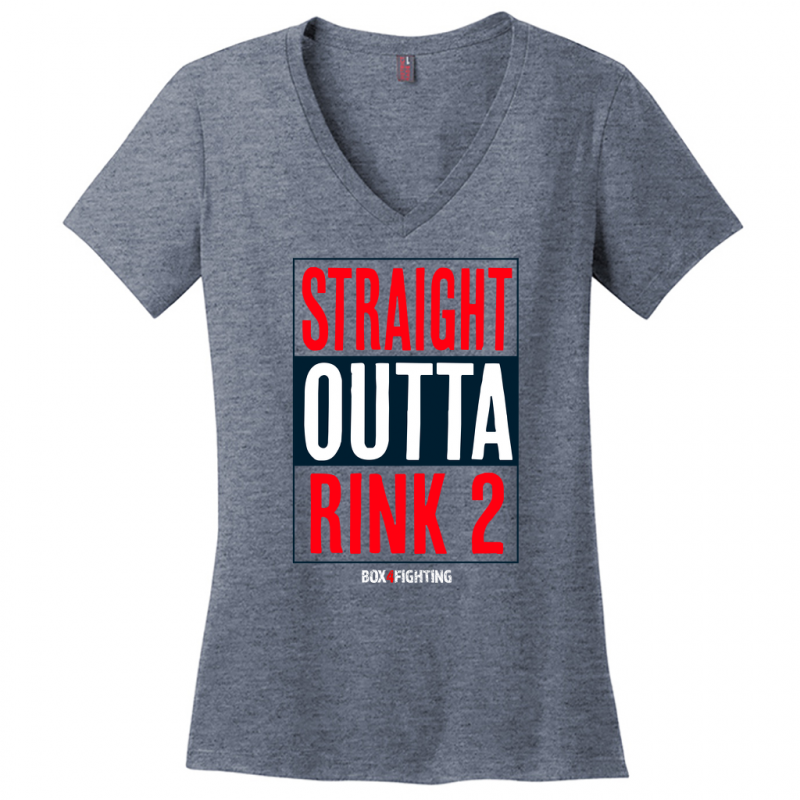 Straight Outta Rink 2 V-Neck