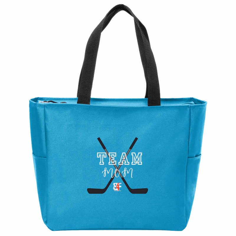 Team Mom Zip Tote