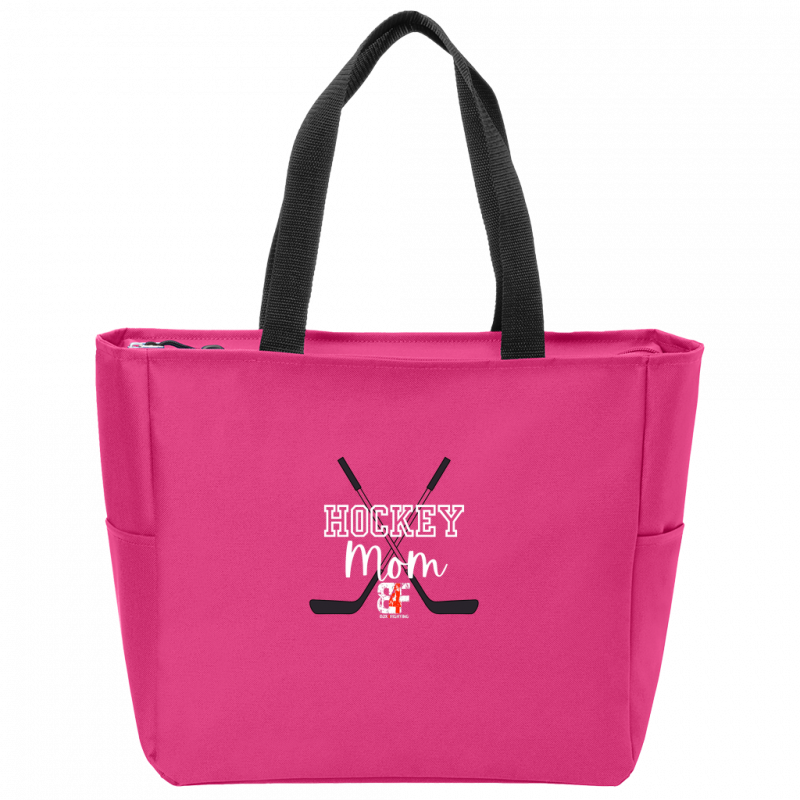 Hockey Mom Zip Tote