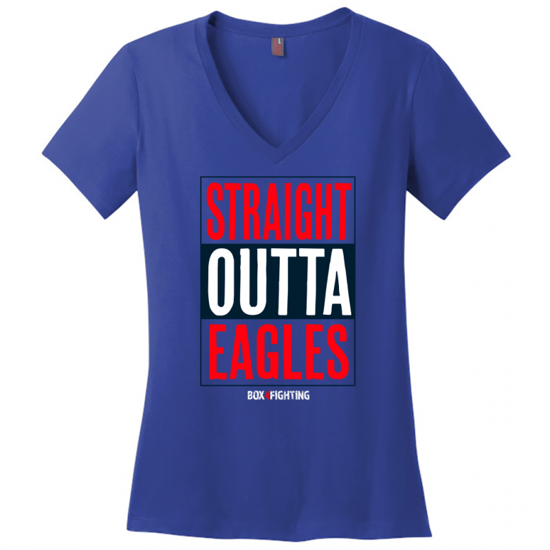 Straight Outta Eagles V-Neck