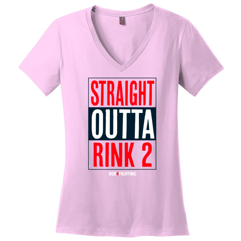 Straight Outta Rink 2 V-Neck