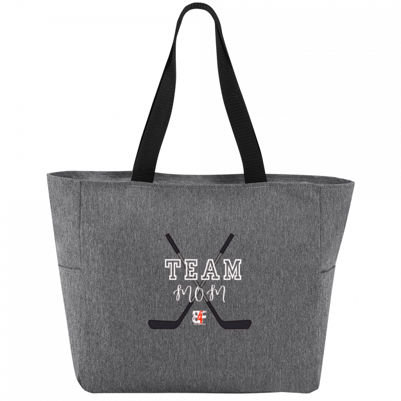 Team Mom Zip Tote