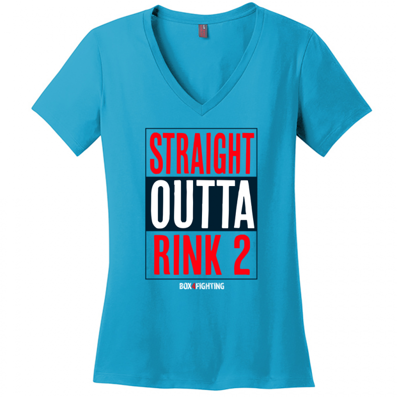 Straight Outta Rink 2 V-Neck