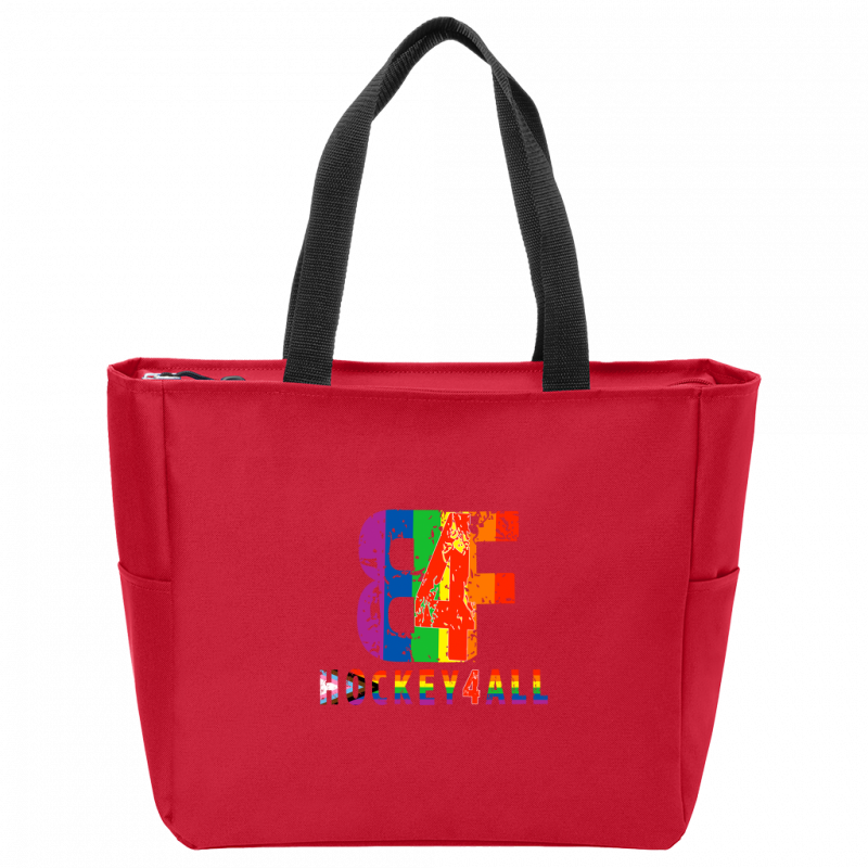 Hockey4All B4F Logo Zip Tote