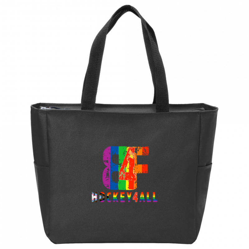 Hockey4All B4F Logo Zip Tote