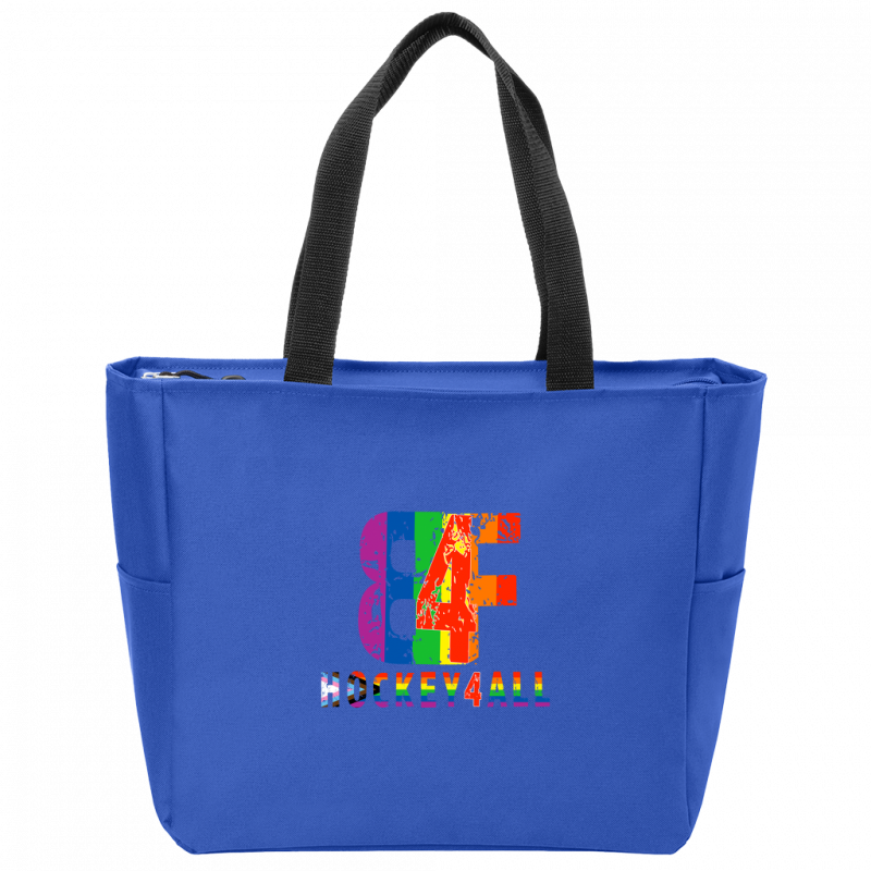 Hockey4All B4F Logo Zip Tote