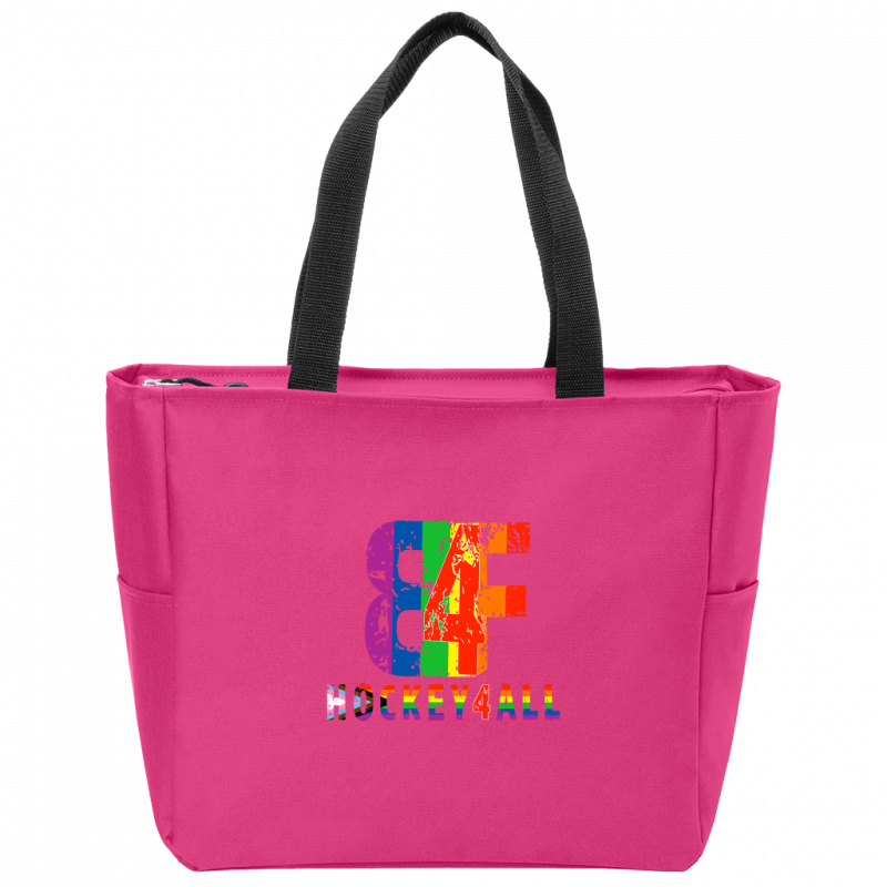 Hockey4All B4F Logo Zip Tote