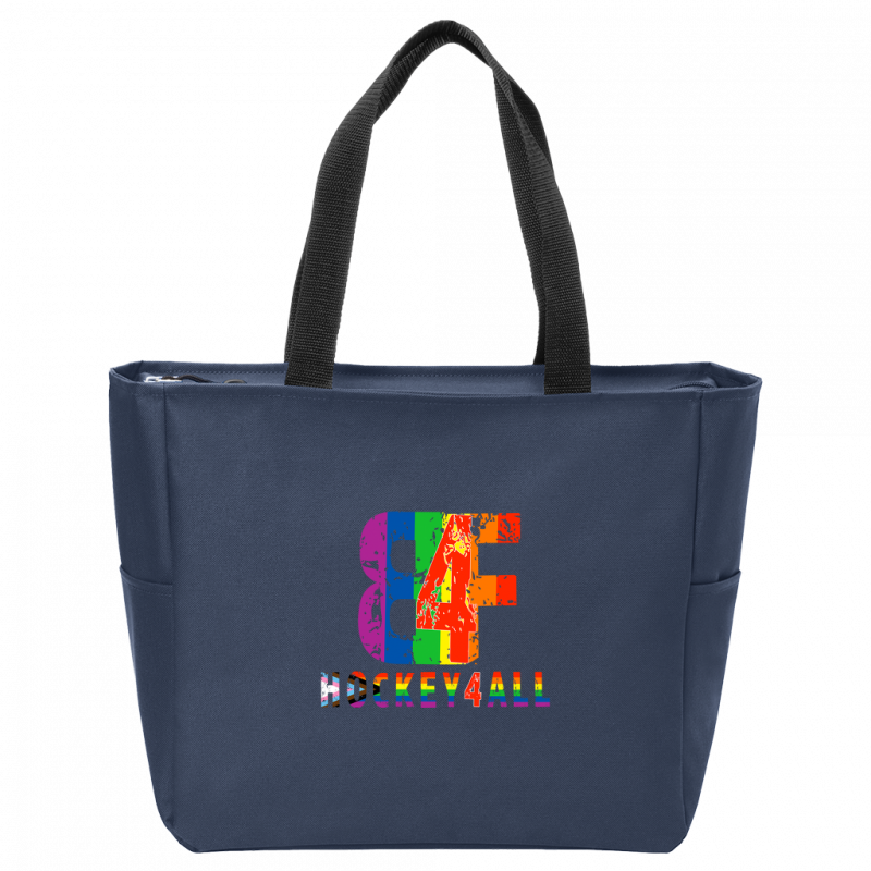 Hockey4All B4F Logo Zip Tote