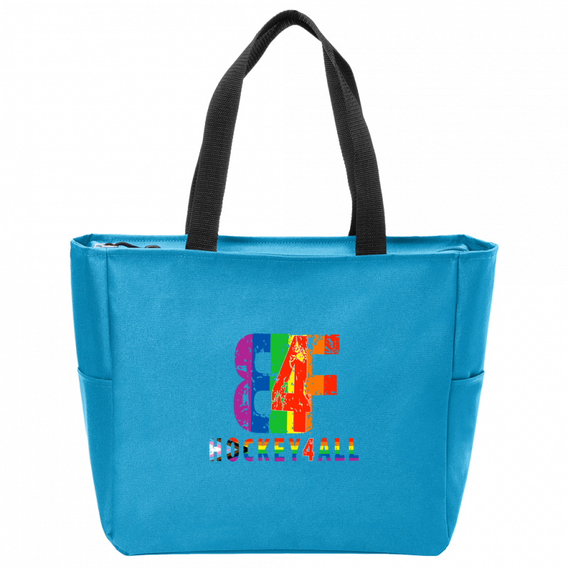 Hockey4All B4F Logo Zip Tote