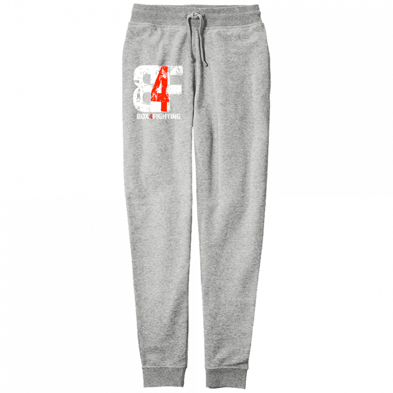 White B4F Logo Joggers